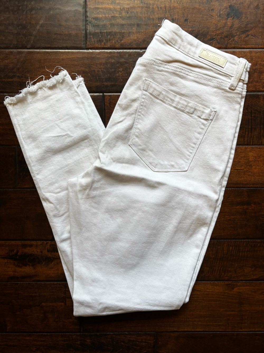 White Distressed Jeans